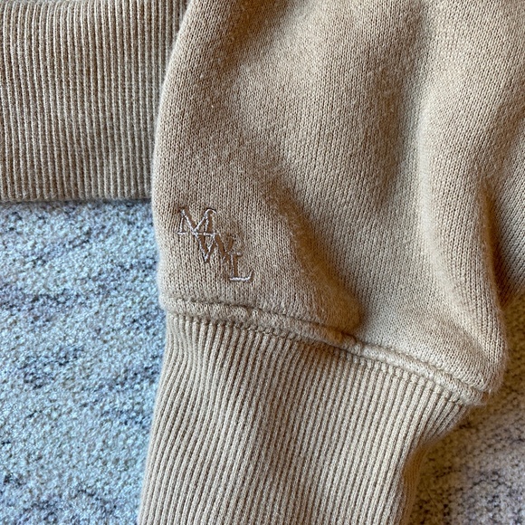 Madewell MWL Betterterry Crop Polo Sweatshirt M - Picture 5 of 5